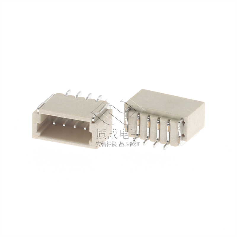 SH1.0-4P卧贴针座 1.0mm间距SMT插座 1.0-4A贴片连接器端子接插件